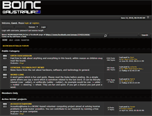 Tablet Screenshot of forum.boinc-australia.net